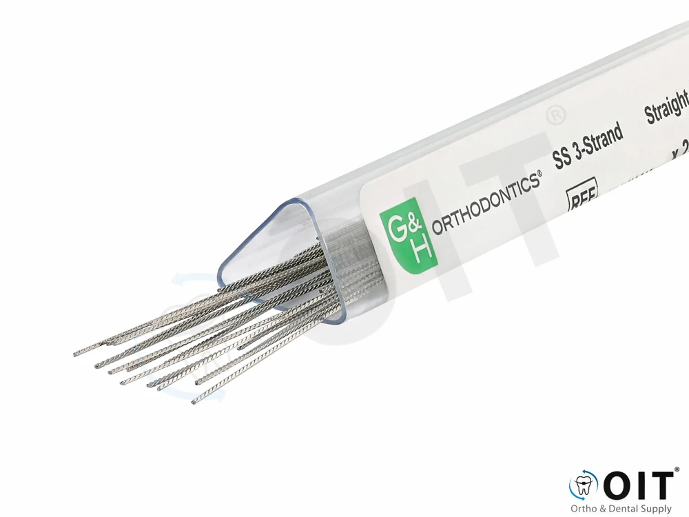 Steel 3-Strand (twisted) 019x025