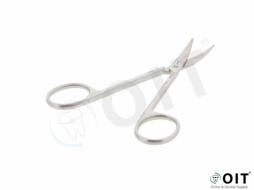 Aesculap Tandvleesschaar Gebogen