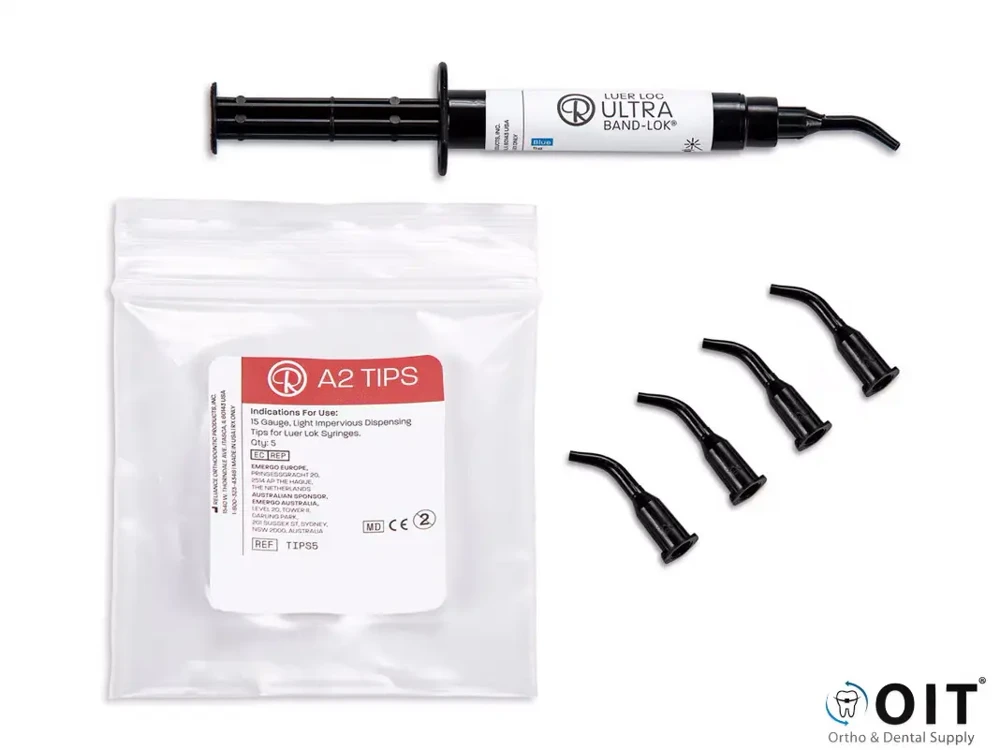 Ultra Band-Lok Luer Loc Blue