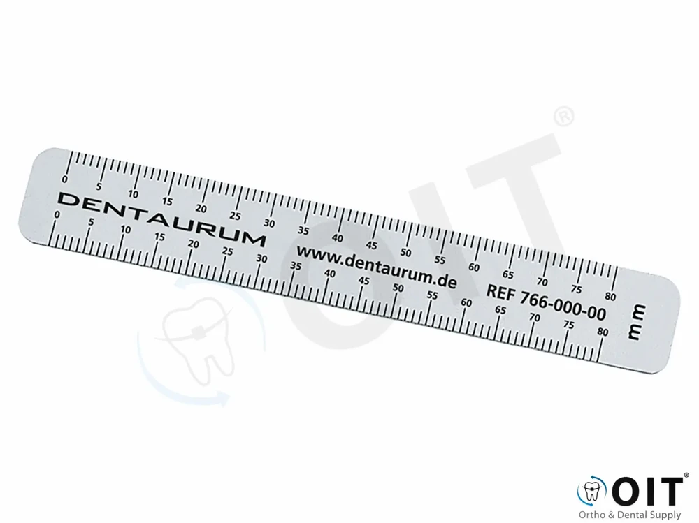 Dentaurum plastic ruler
