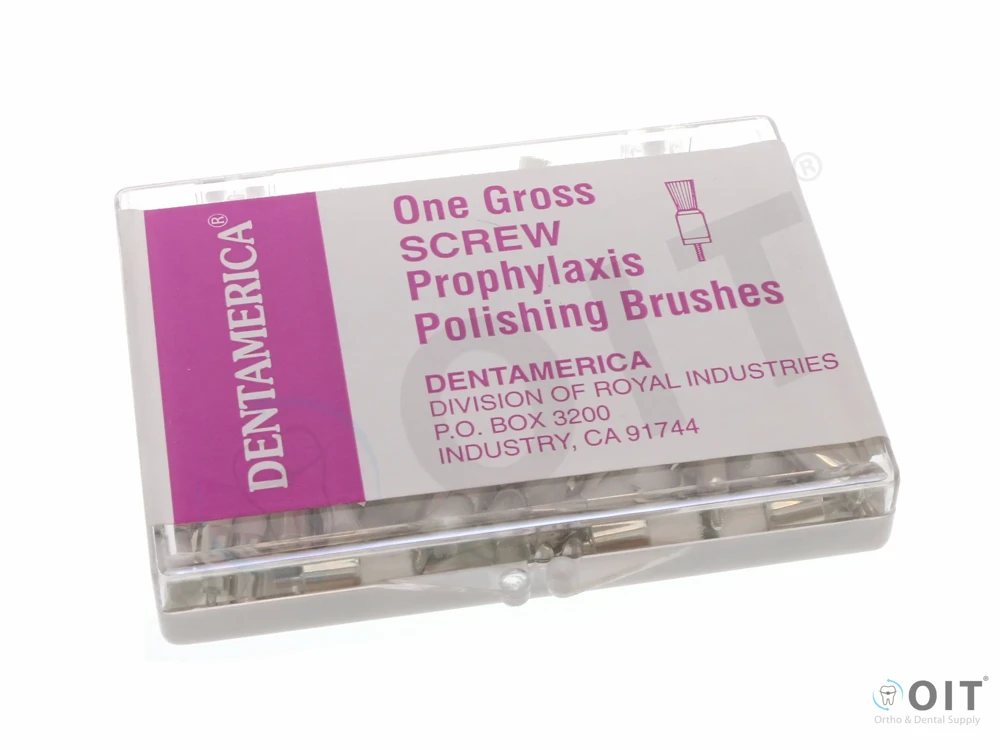 Polijstborstels Wit Screw Dentamerica