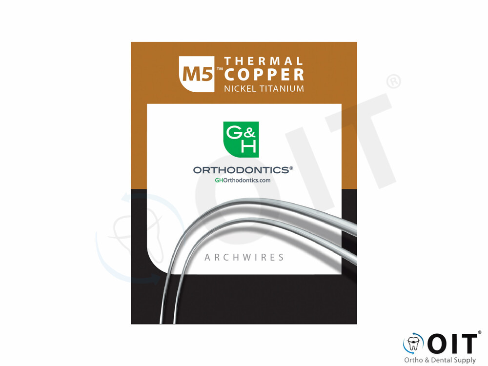 M5 Thermal Copper Niti 18x25 Lower Stops