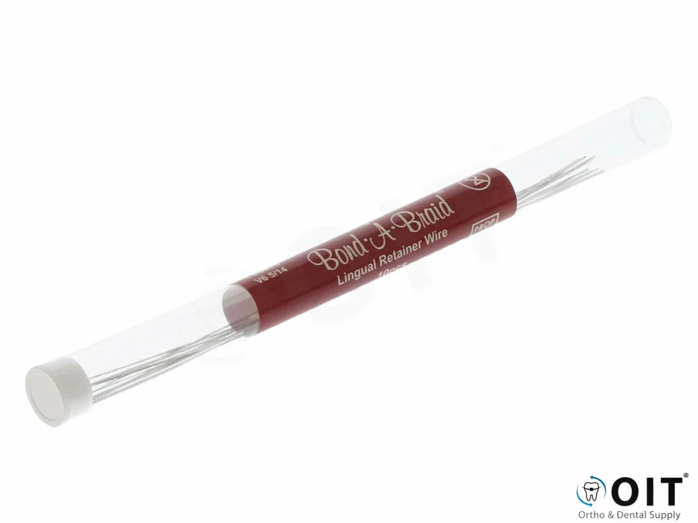 Retentie wire bond a braid