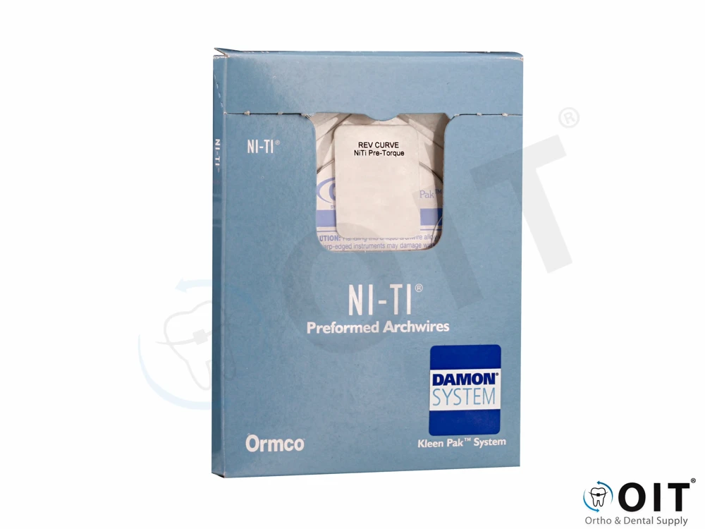 Reverse Curve NiTi Pre Torque 17x25 34mm