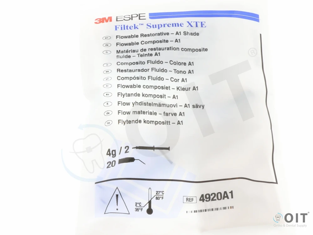 Filtek Flow Supreme A1 3M, Spuitjes