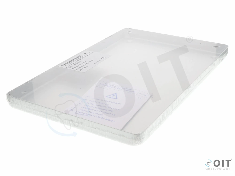 Tray voor gereedschap 18x28 (Alu) Zilver