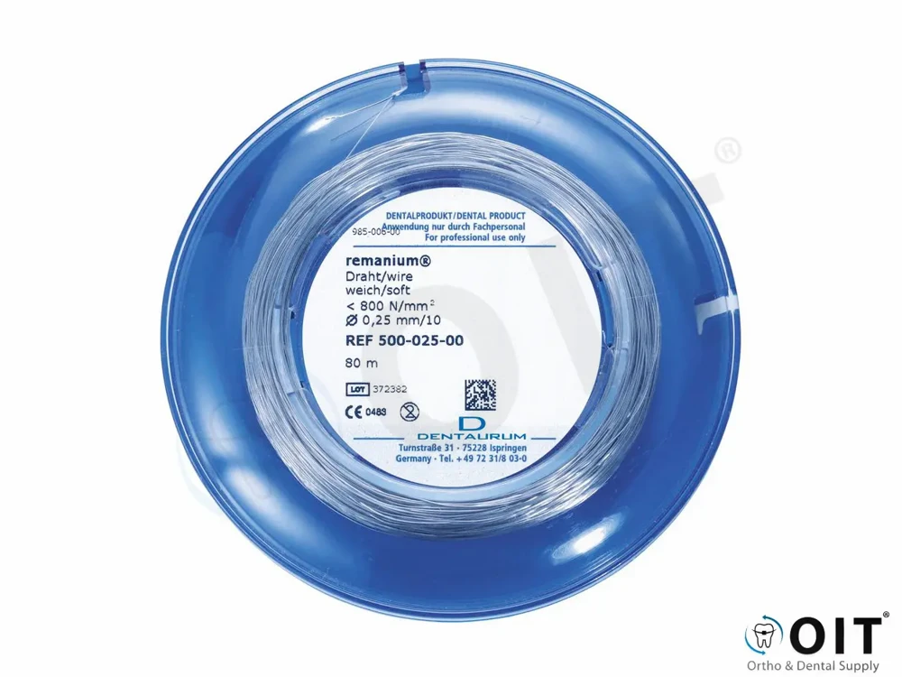 Remanium Ligature Wire round soft 0.25mm