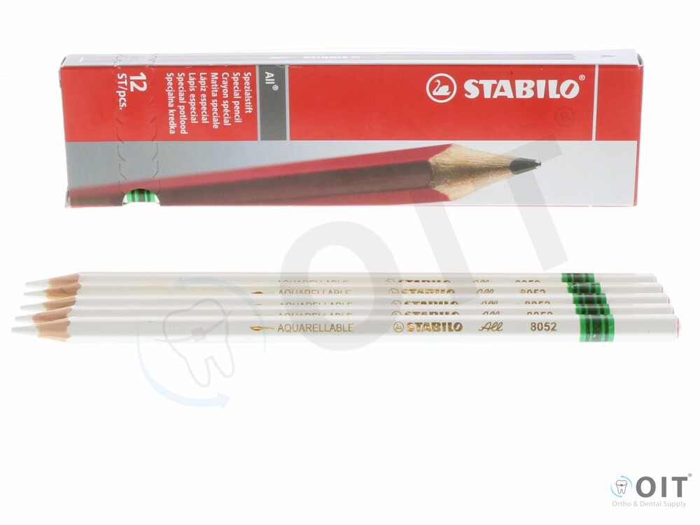 Arch marking pencils, white