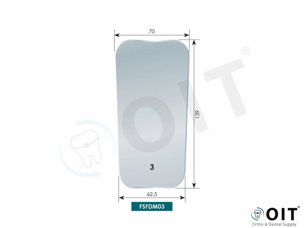 FF Photo mirror SS #03 adult occlusal