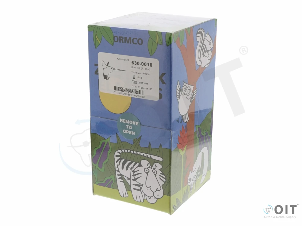 Kl. elastiekjes, Hummingbird 1/8'' 2 Oz