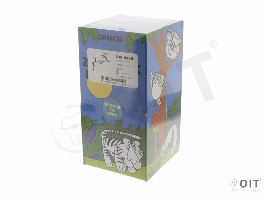 Kl. elastiekjes, Impala,  3/16''  6 Oz