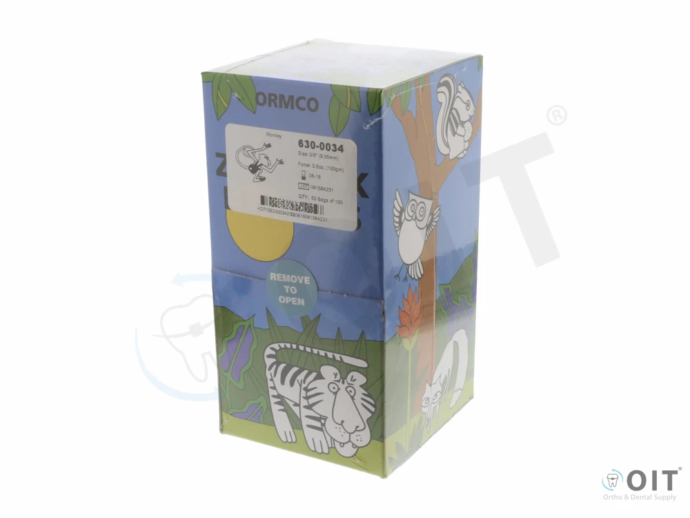 Kl. elastiekjes, Monkey 3/8'' 3,5  Oz