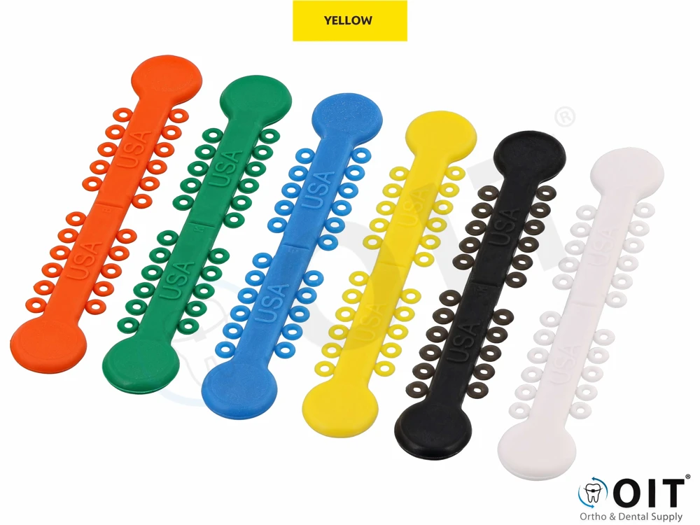 Elastomeric ties Versa-Tie Yellow