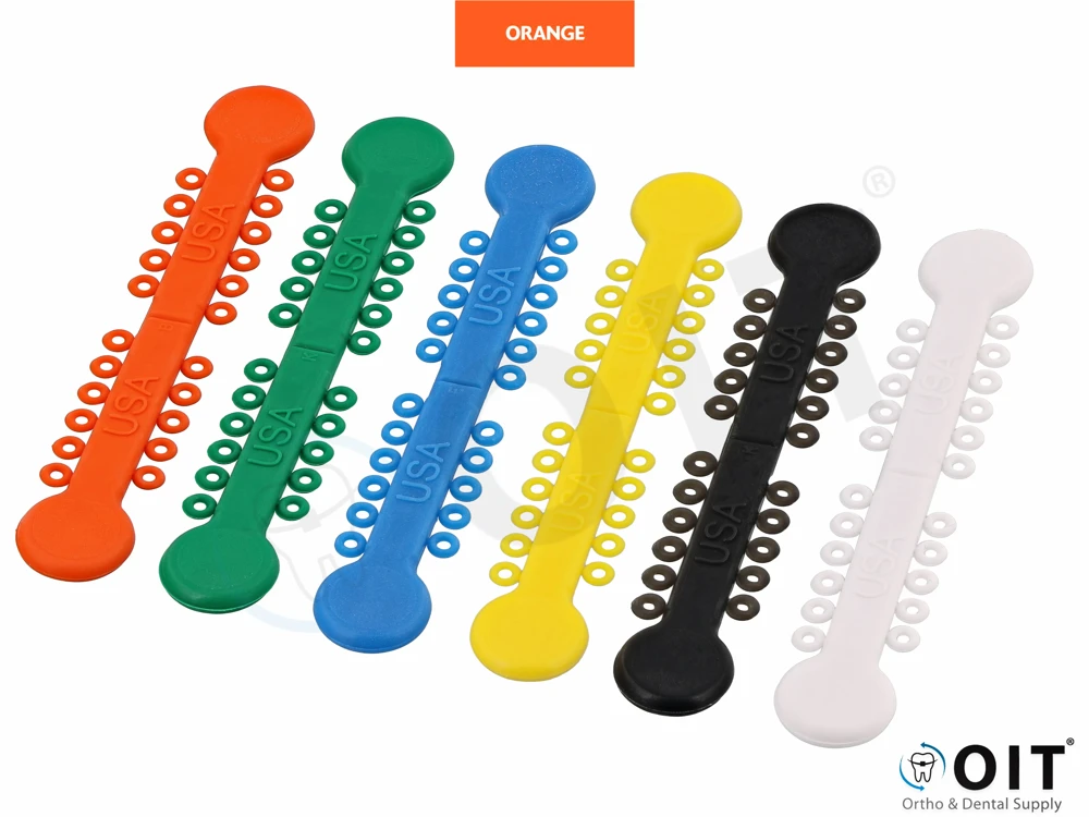 Elastomeric ties Versa-Tie Orange