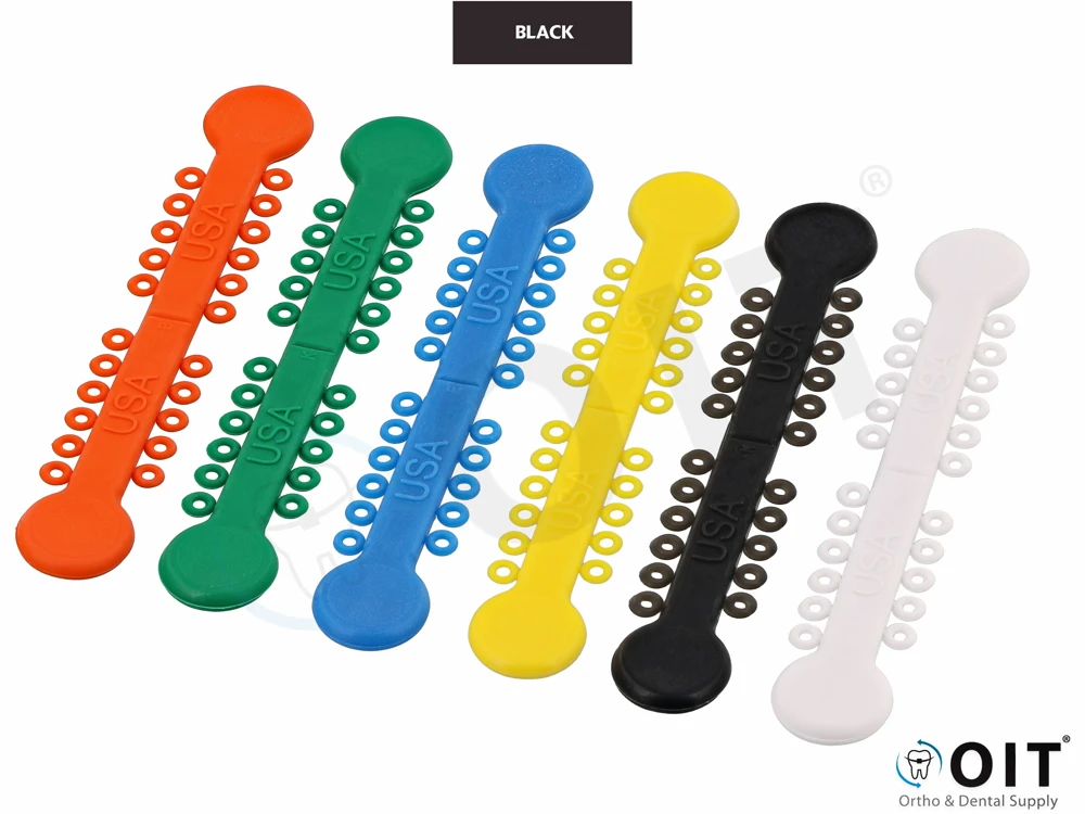 Elastomeric ties Versa-Tie Black