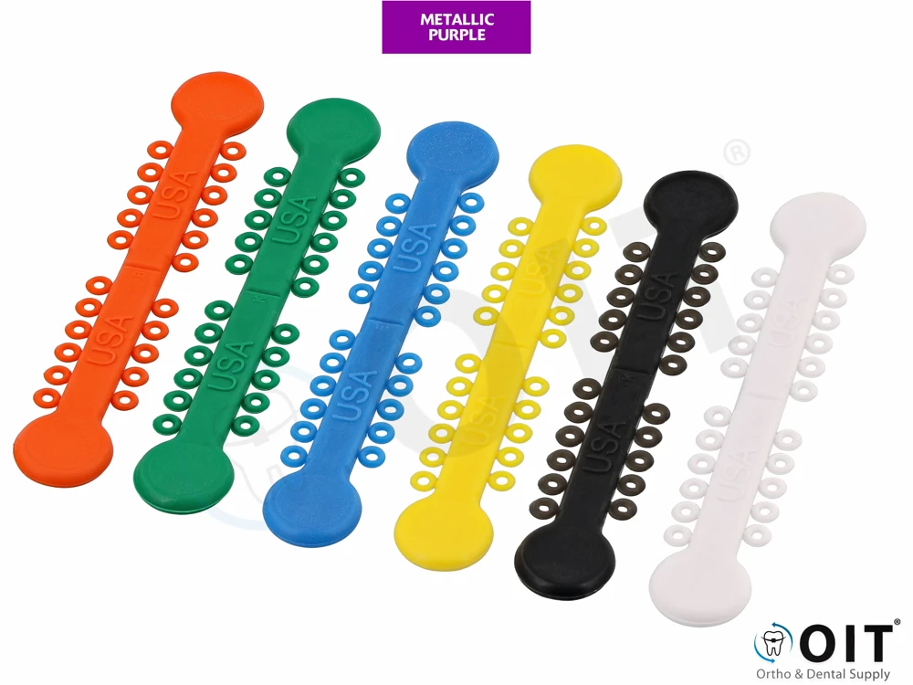 Elastomeric ties Versa-Tie Met. Purple