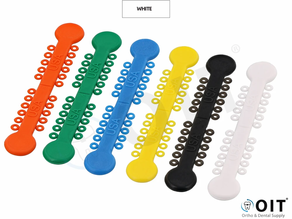 Elastomeric ties Versa-Tie White