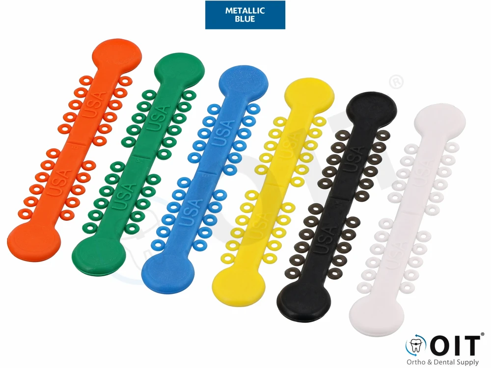 Elastomeric ties Versa-Tie Metallic Blue