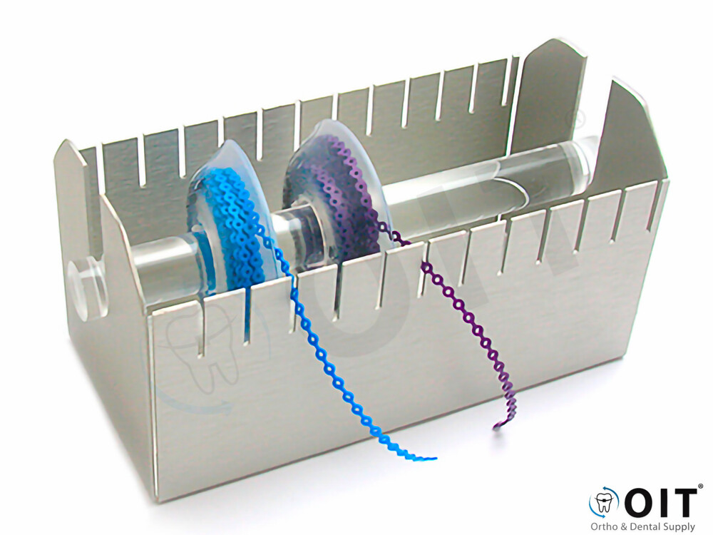 Elastomeric chain Dispenser 12 spools