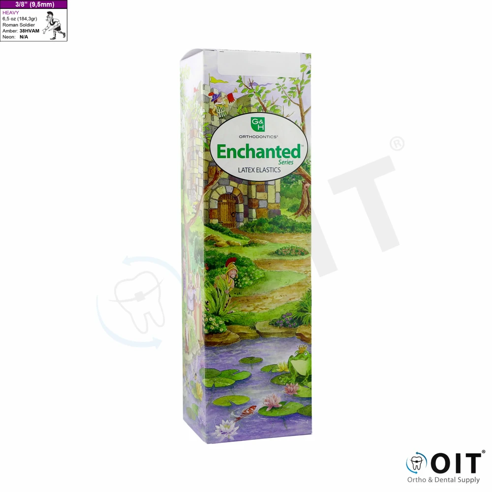 Kl. elastiekjes Roman  3/8