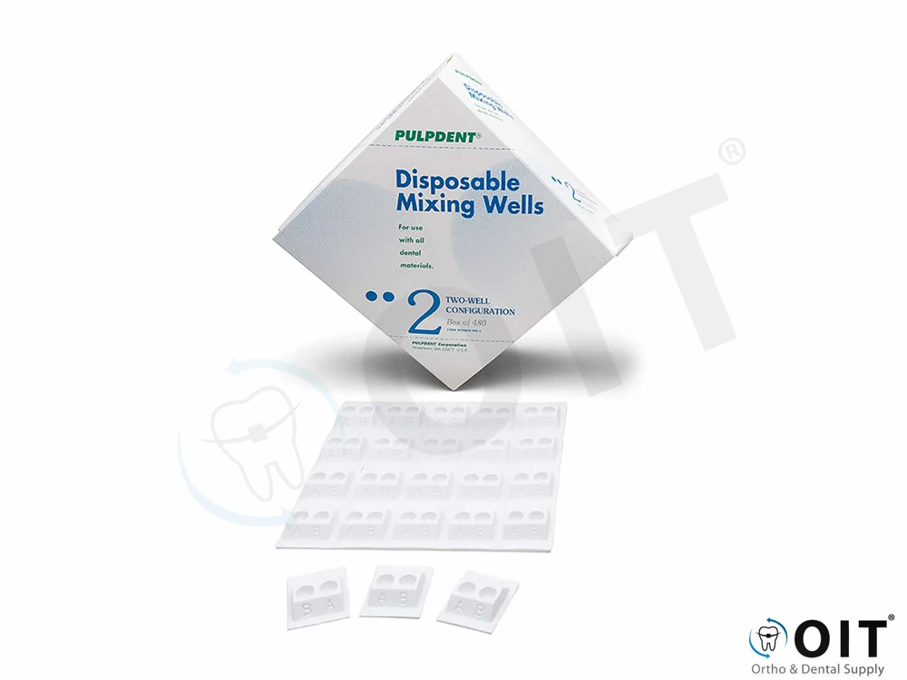 Pulpdent Mixing Wells 2-vaks