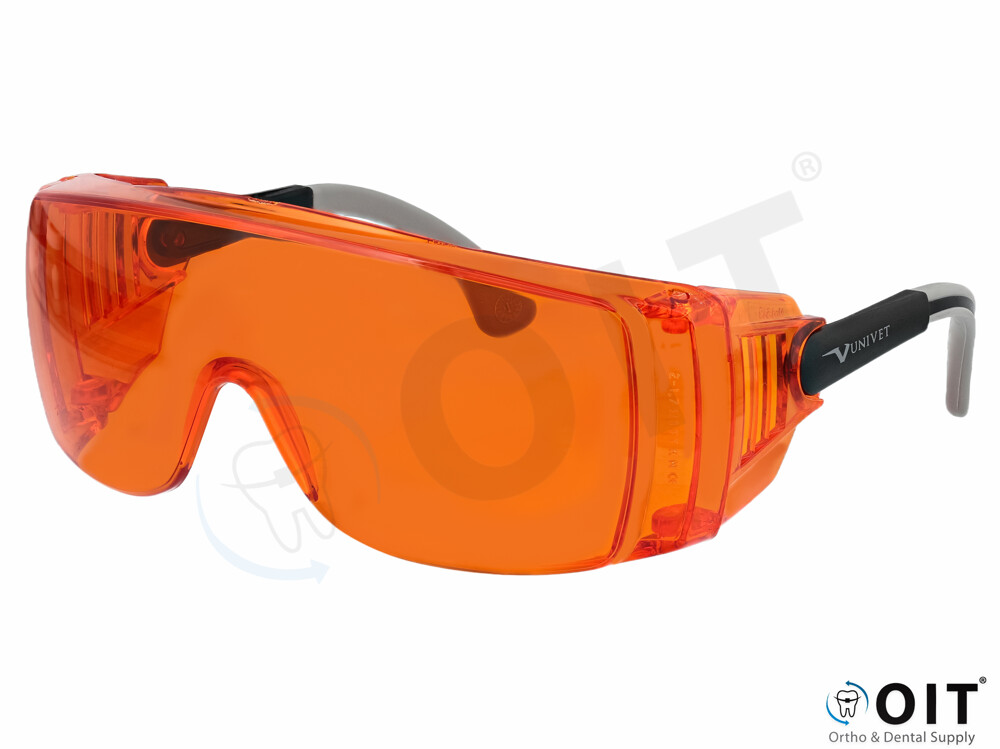 Euronda Lichte veiligheidsbril oranje