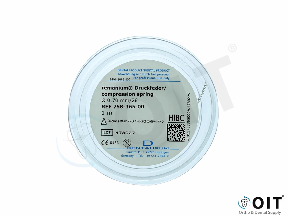 Remanium Open Coil spring .009