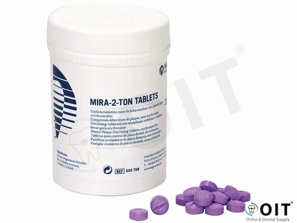 Mira-2-Ton Disclosing Tabletten, 605 768
