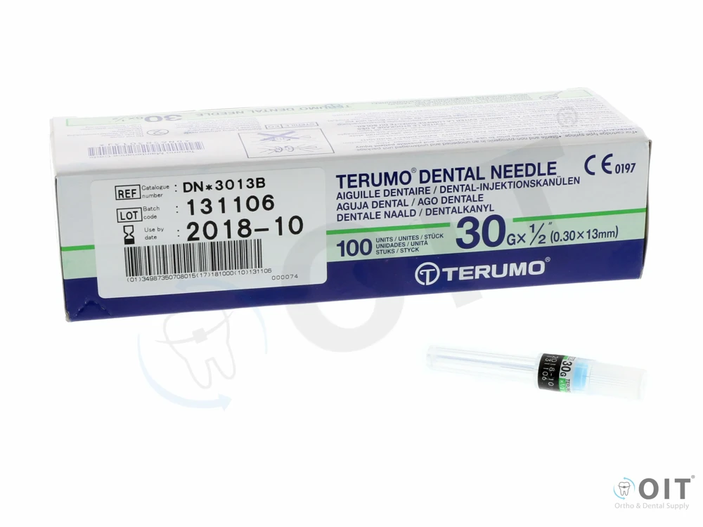 Naalden Terumo 30 g 0.30x13 mm