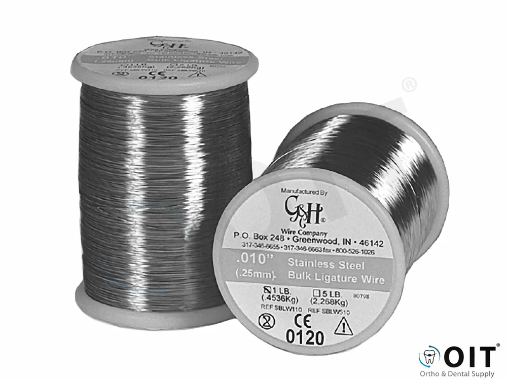Spooled Bulk Ligature Wire .010