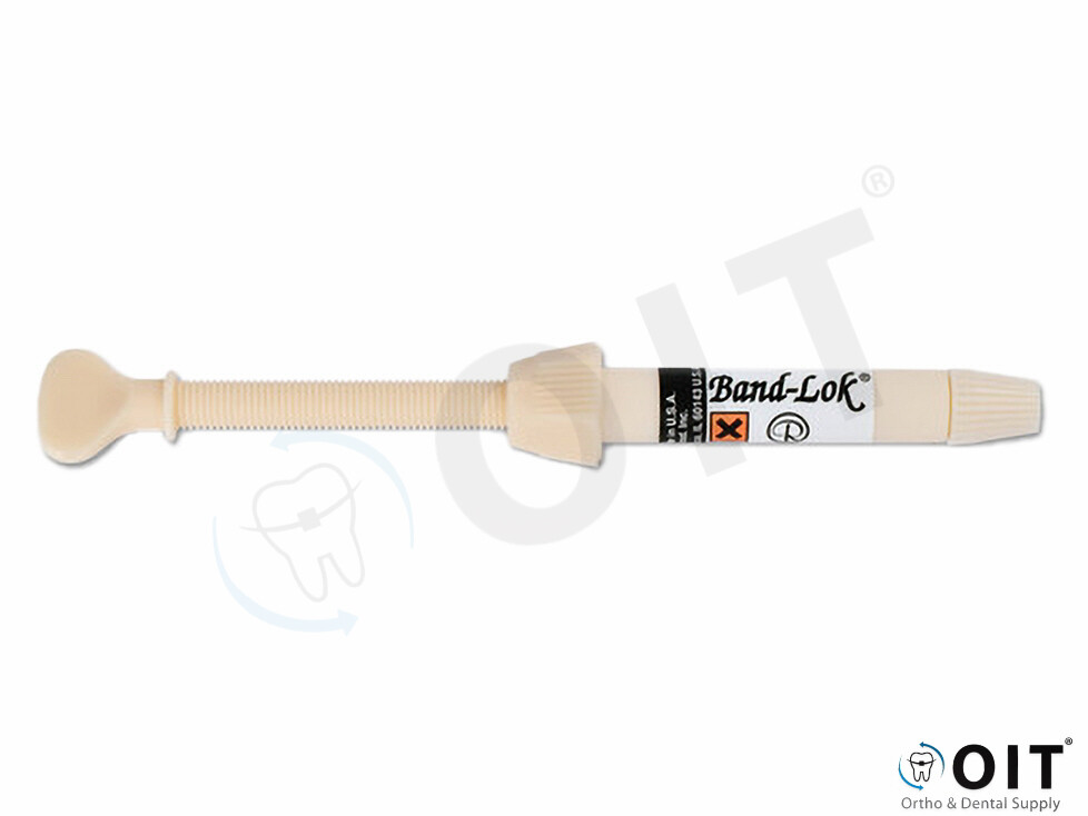 Dual cure Band-Lok Part B screw syringe