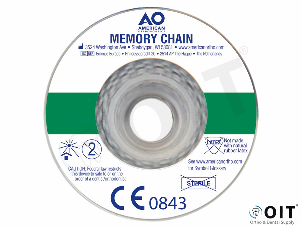 AO Elastomeric Memory Chain closed Gray