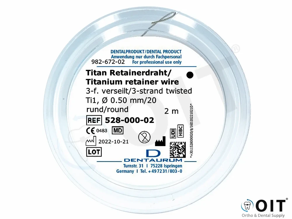 Retentiedraad 0.50 mm, 3 Strand Rol