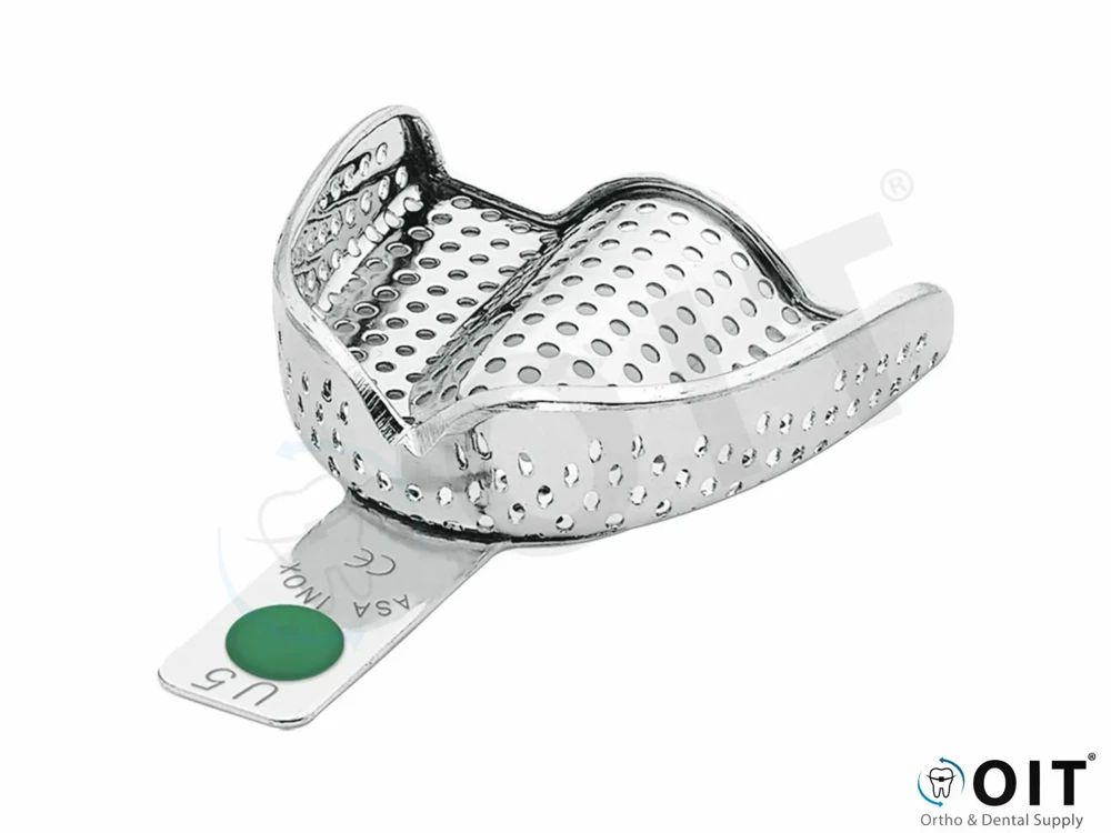 ASA Afdruklepel RVS geperforeerd boven 5