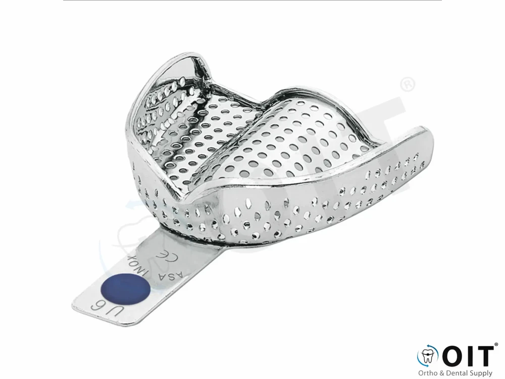 ASA Afdruklepel RVS geperforeerd boven 6