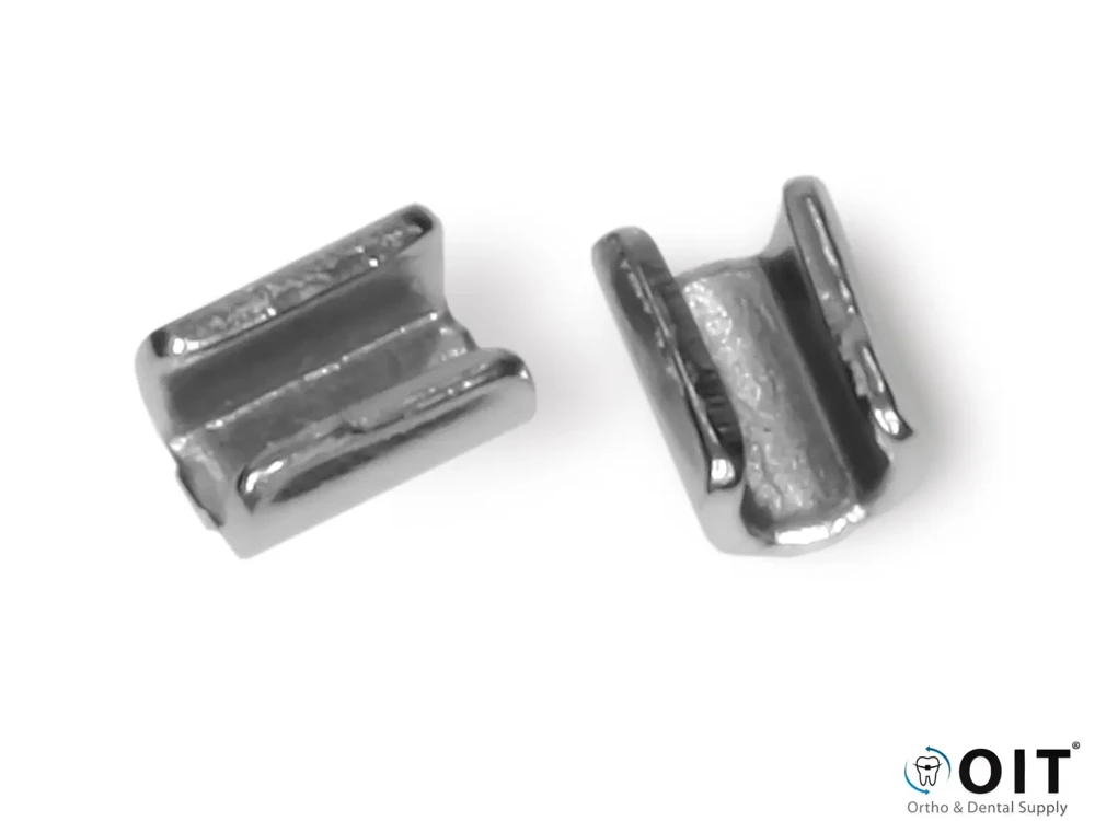 Crimpable stops clips open