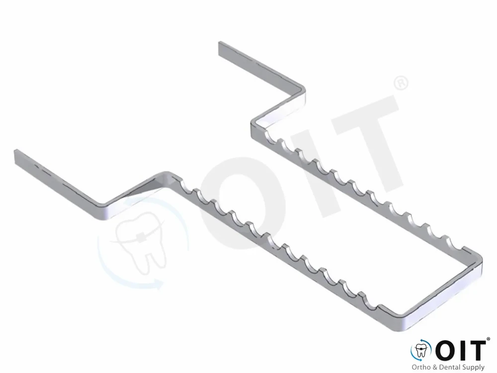 Nichrominox instrumenten tray insert rvs
