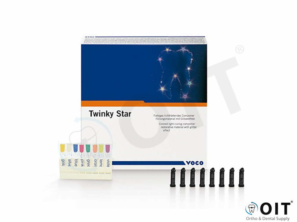 Twinky Star Refill Capsules Blauw