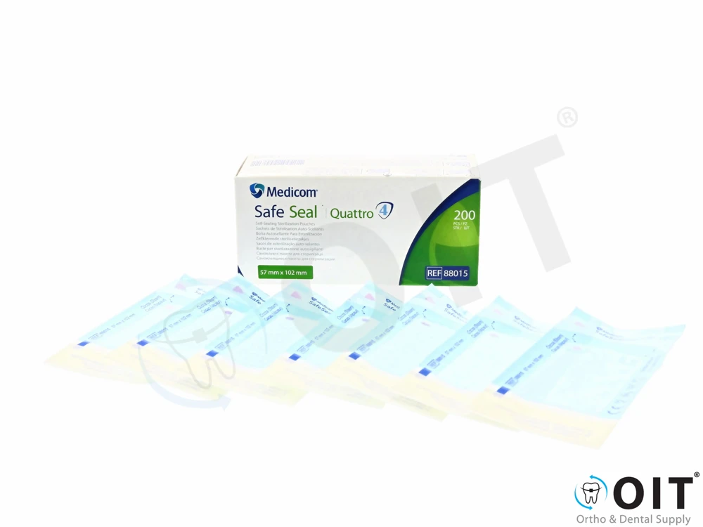 Medicom Sterilisatiezakjes 57 x 102 mm