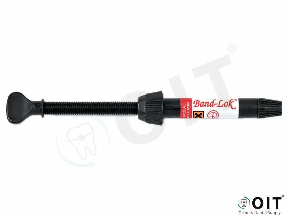 Dual cure Band-Lok Part A screw syringe