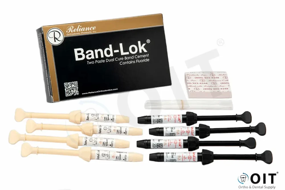Dual cure Band-Lok Part A+B screw syring