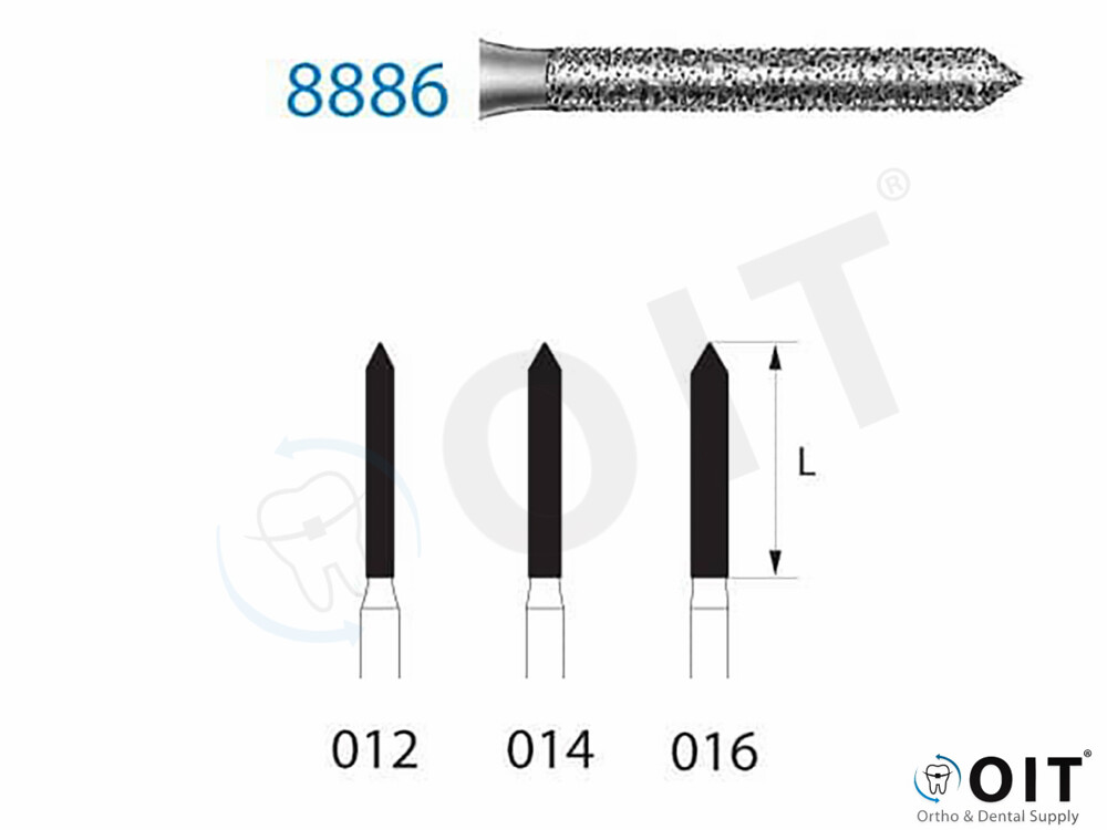 Komet FG diamantboor 8886 012