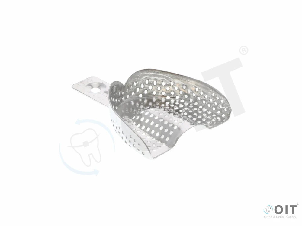 Afdruklepel, alu geperfor, bk maat 3