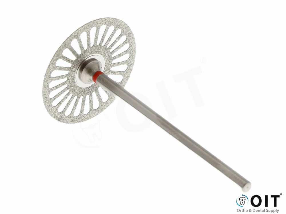 Slijpschijfje, diamant,geperforeerd,fijn