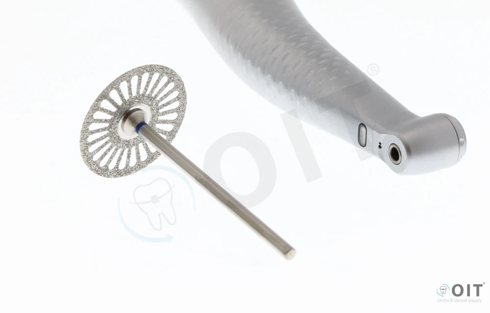 Slijpschijfje, diamant,geperforeerd