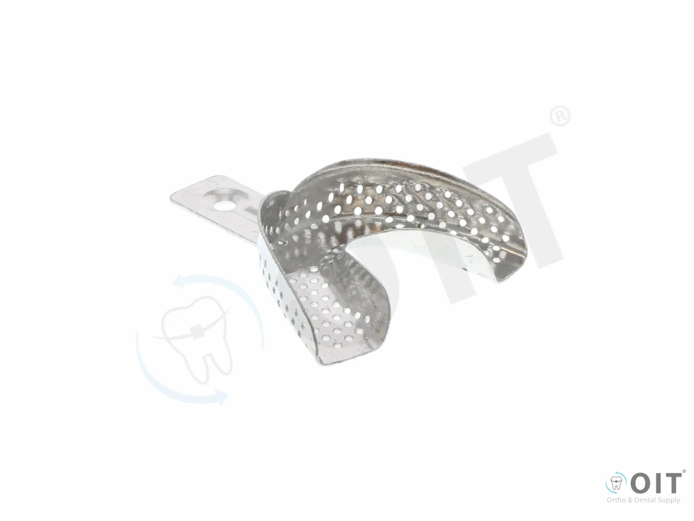 Afdruklepel, alu geperfor, ok maat 5