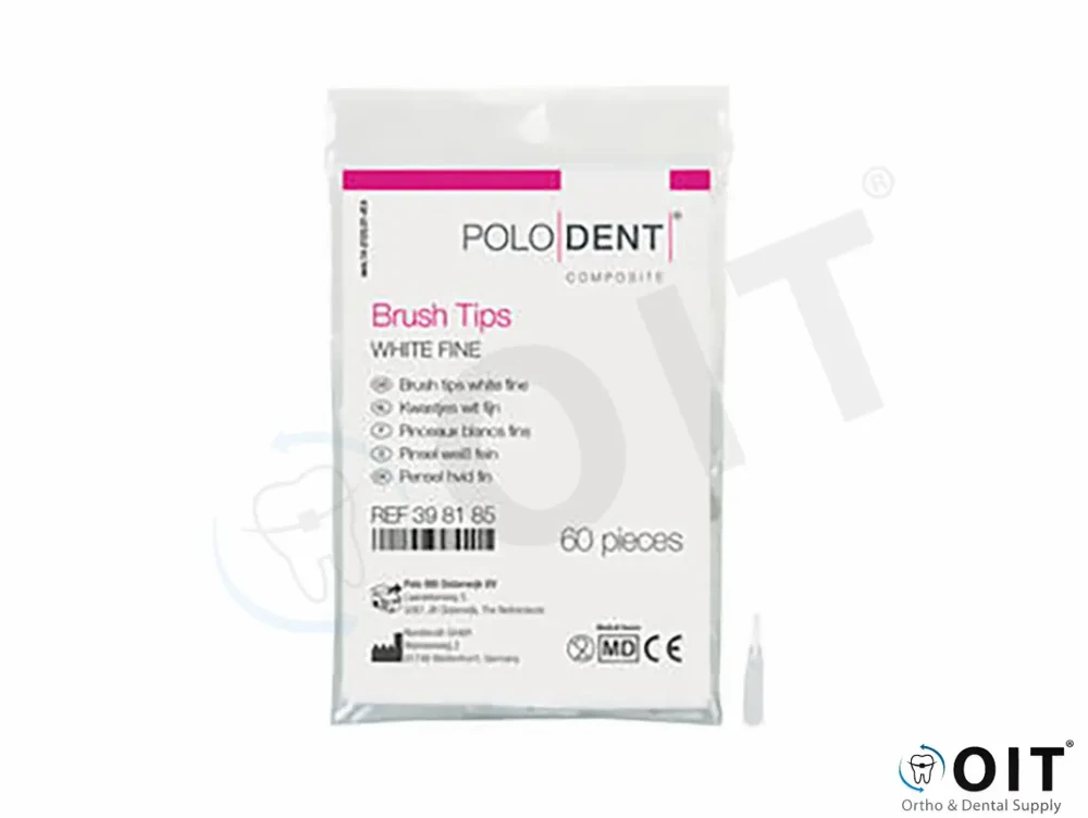 Disposable Brush tips White Fine