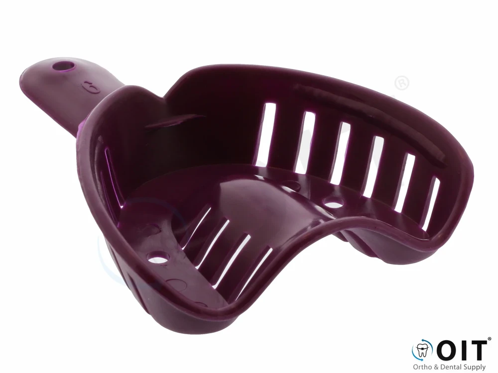 Afdruklepel  maat 6 paars upper