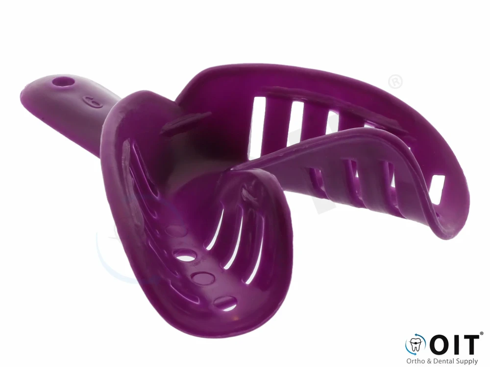 Afdruklepel  maat 6 paars lower