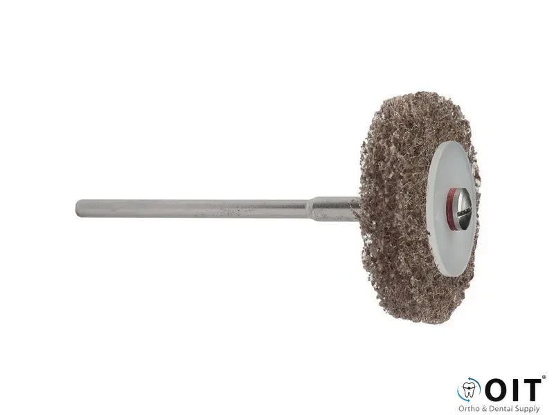 Lisko polijstschijfjes Bruin, grof